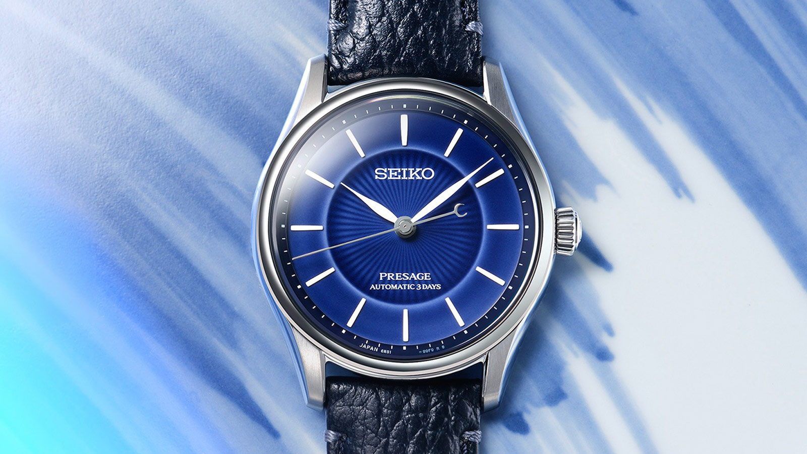 Seiko’s New Presage Turns Arita Porcelain Into a Deep Blue Canvas