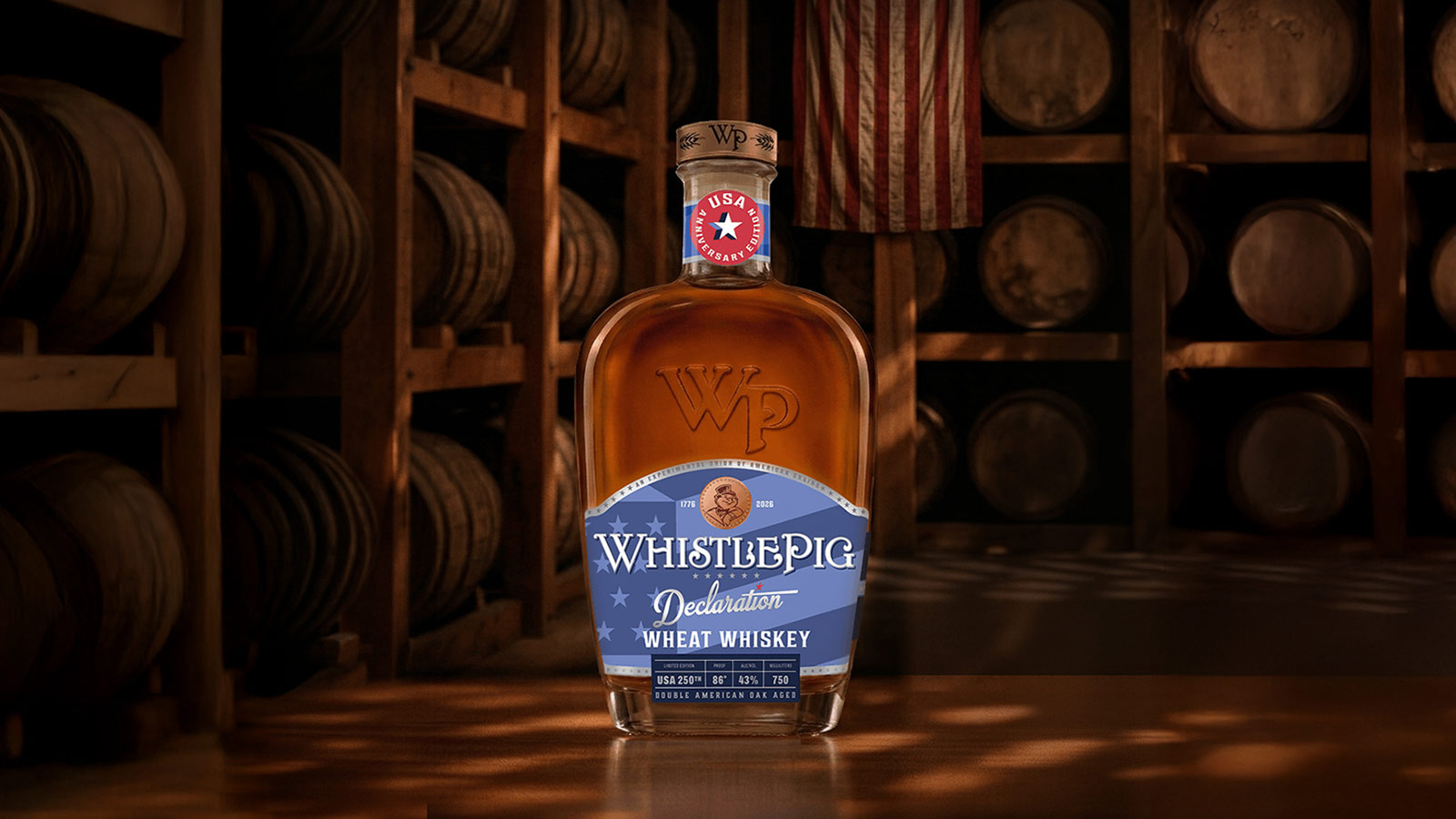 Whistlepig’s Declaration Wheat Honors America with Double‑Aged Whiskey