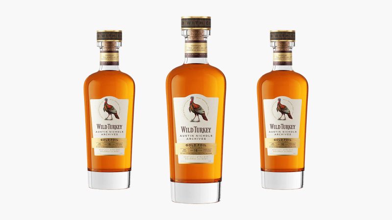 Wild Turkey Revives an Icon with the Austin Nichols Gold Foil
