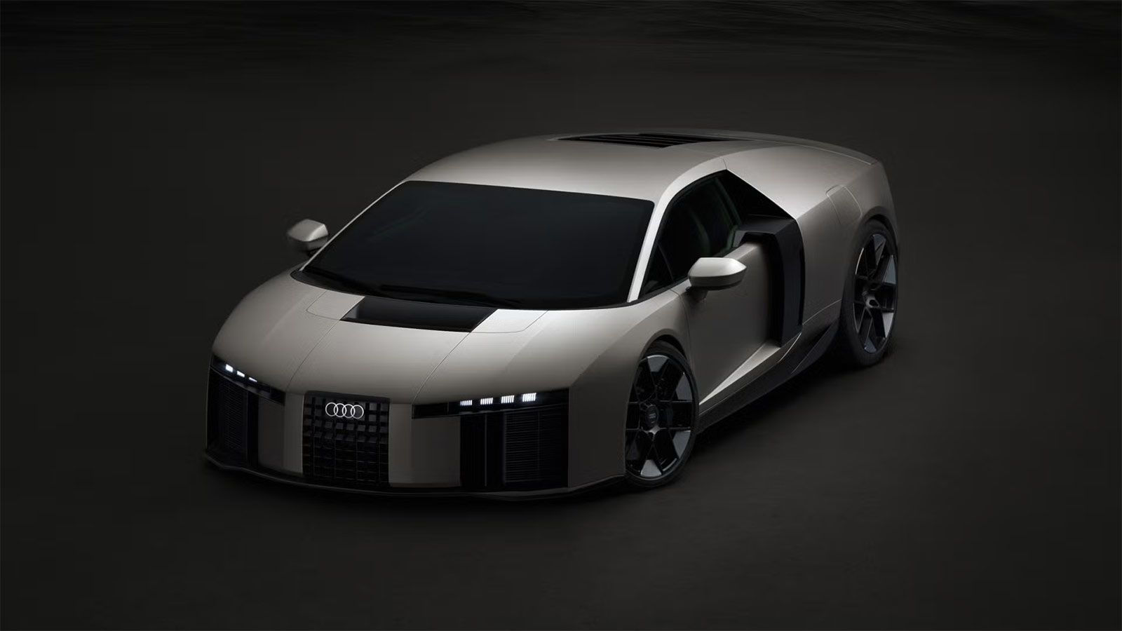 Audi Nuvolari Revives the Supercar with Hybrid Power