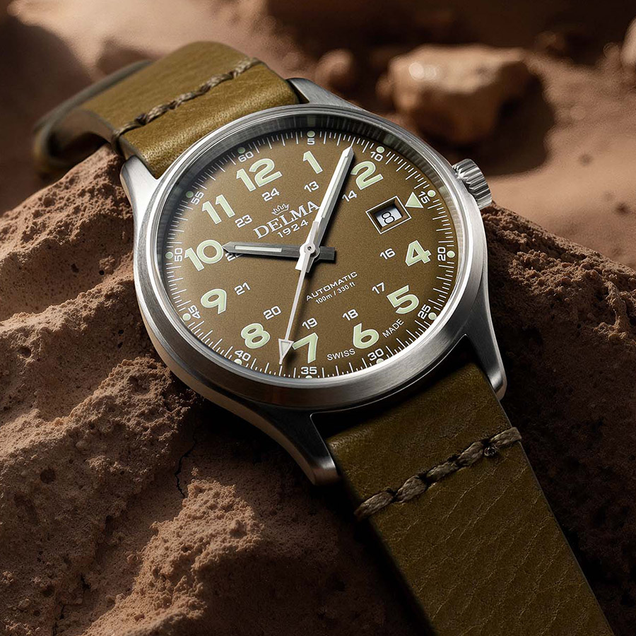 Delma Commander 40mm Brings Pilot Watch Charm Down to Size