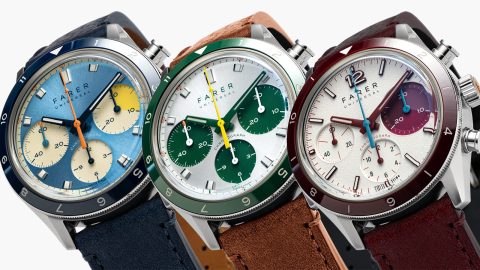 Farer’s Racing Chronograph Rewinds The Motorsport Timer