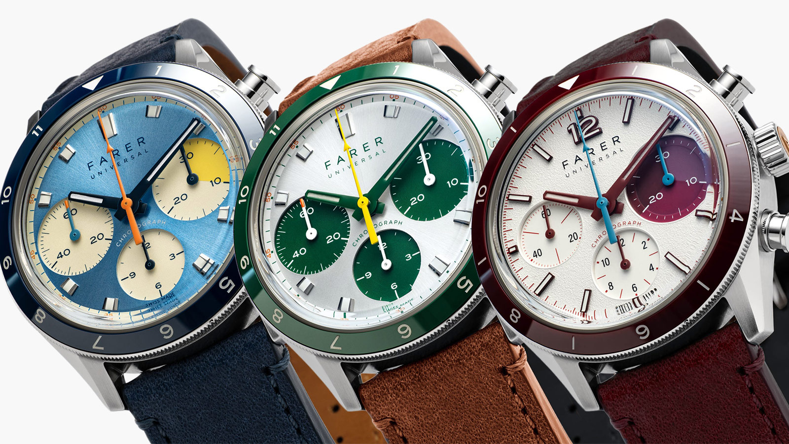 Farer’s Racing Chronograph Rewinds The Motorsport Timer