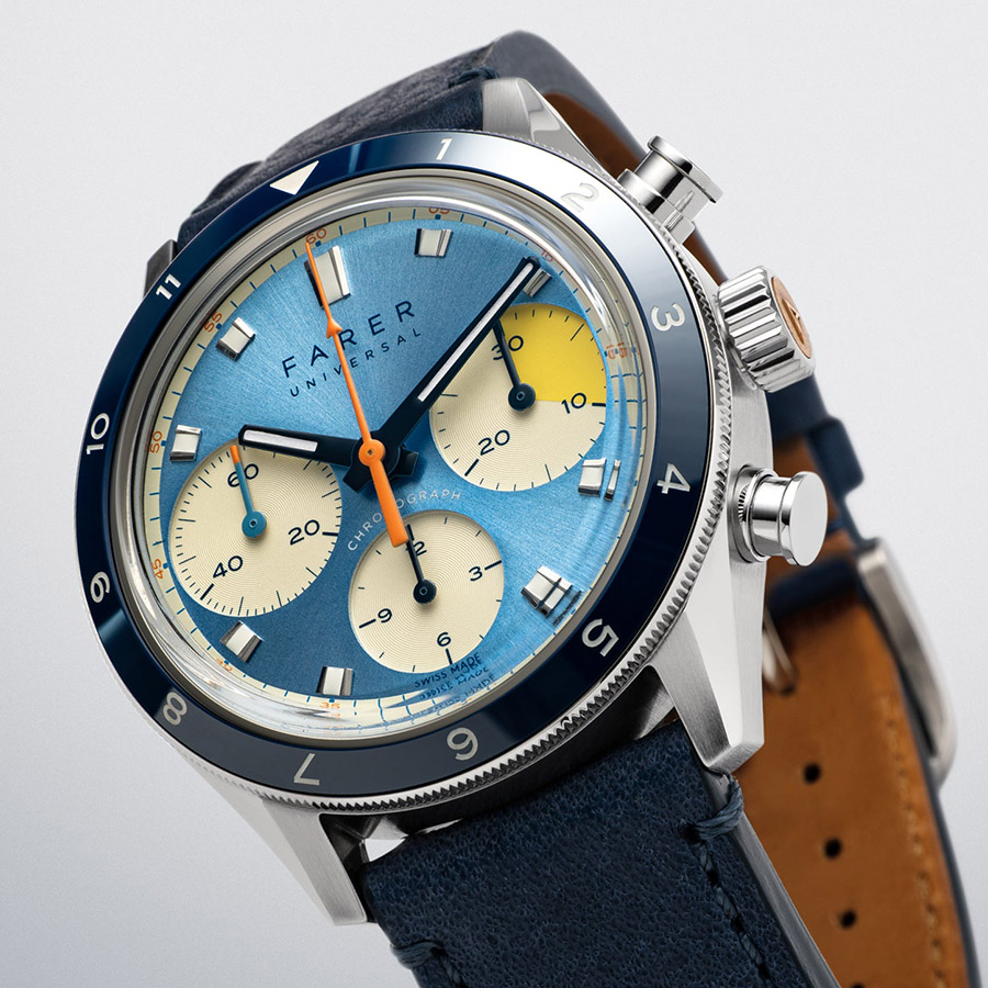Farer’s Racing Chronograph Rewinds The Motorsport Timer