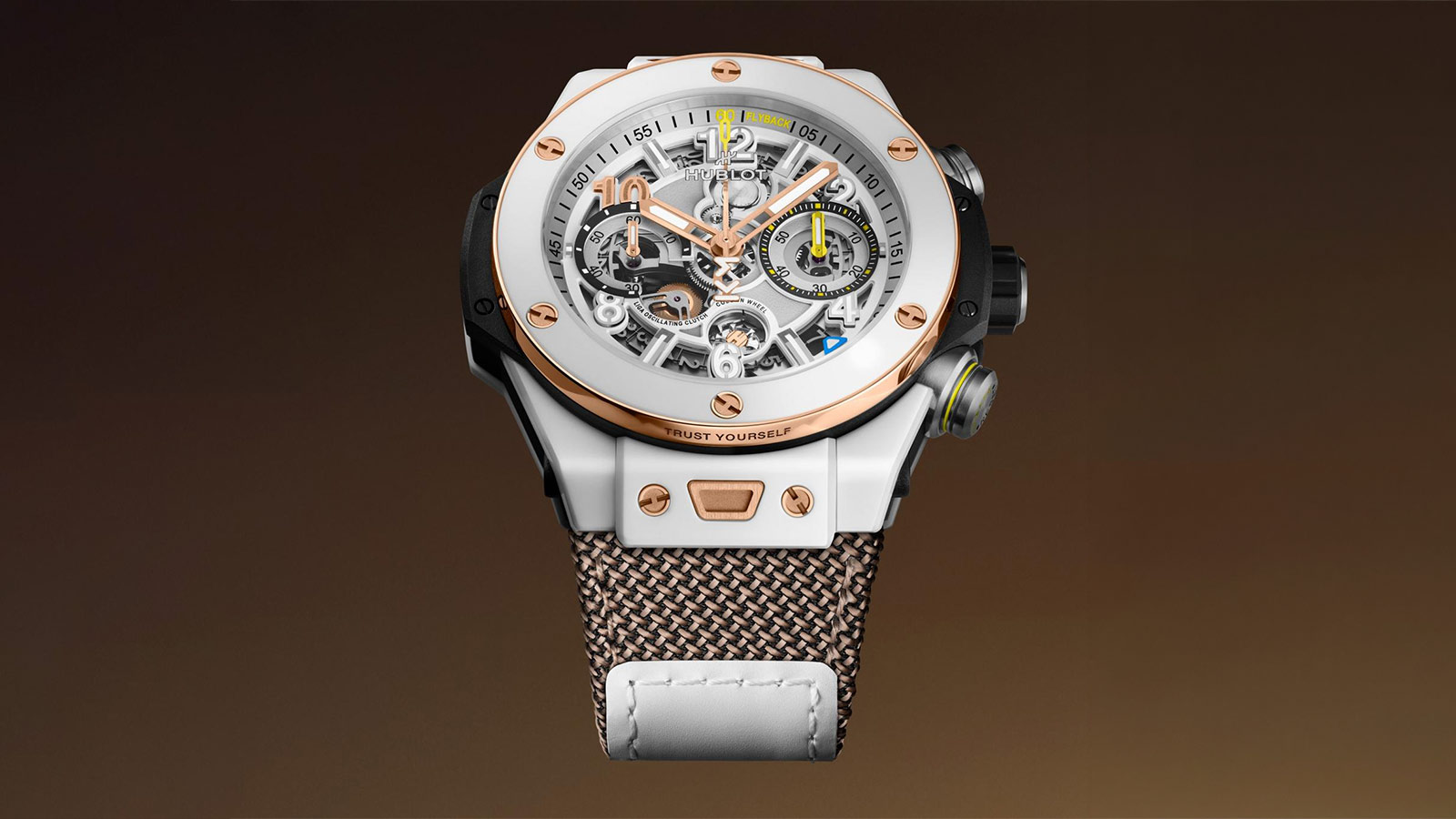 Hublot Unveils Big Bang Reloaded Kylian Mbappé in White Ceramic and King Gold