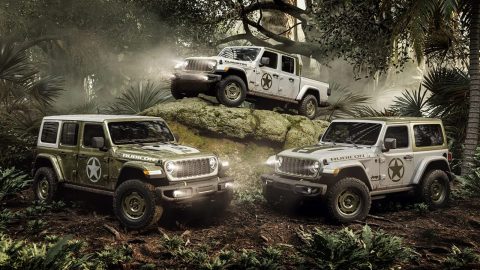 Jeep Paints the Wrangler Sarge in Retro Army Green
