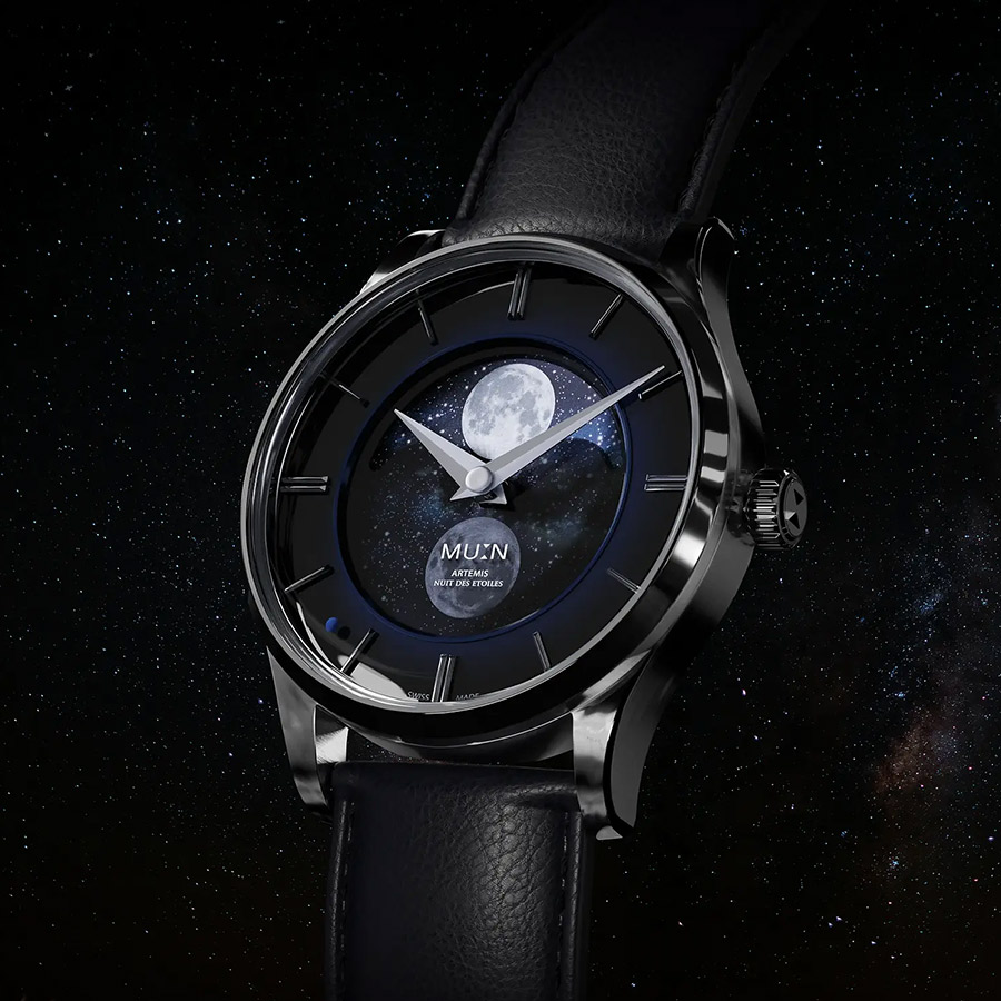 MU:N Turns The Moonphase Into A Night-Sky Showcase