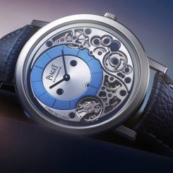 Piaget and Wristcheck Craft an Ultra‑Thin Blue Accented Altiplano