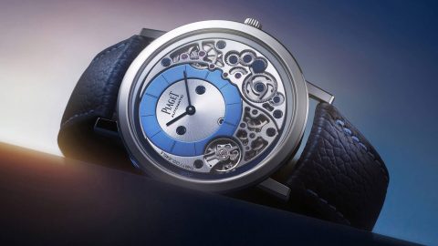 Piaget and Wristcheck Craft an Ultra‑Thin Blue Accented Altiplano