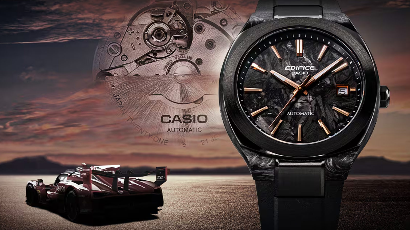Casio’s EDIFICE EFK-200 Brings Mechanical Racing Style