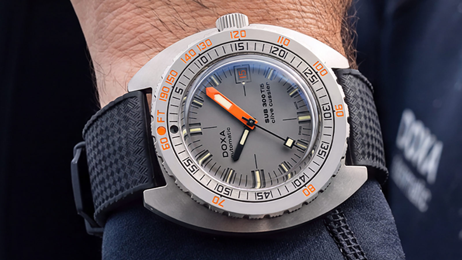 DOXA SUB 300 Ti5 Takes Titanium to the Dial