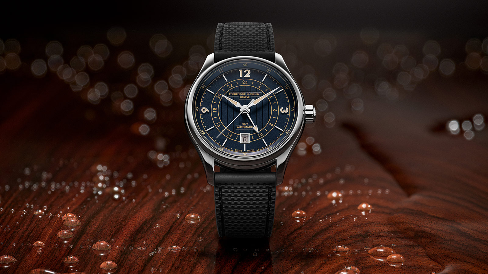 Frederique Constant Honors Classic Boats with a Limited Runabout GMT