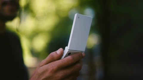 Light Flip phone