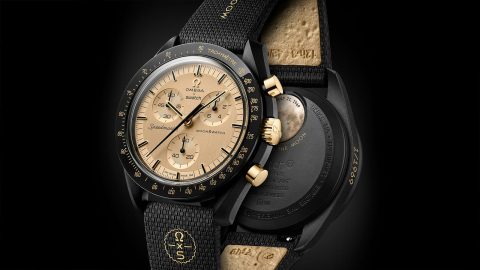 MoonSwatch 1969 Turns Vintage Omega Parts Into Gold