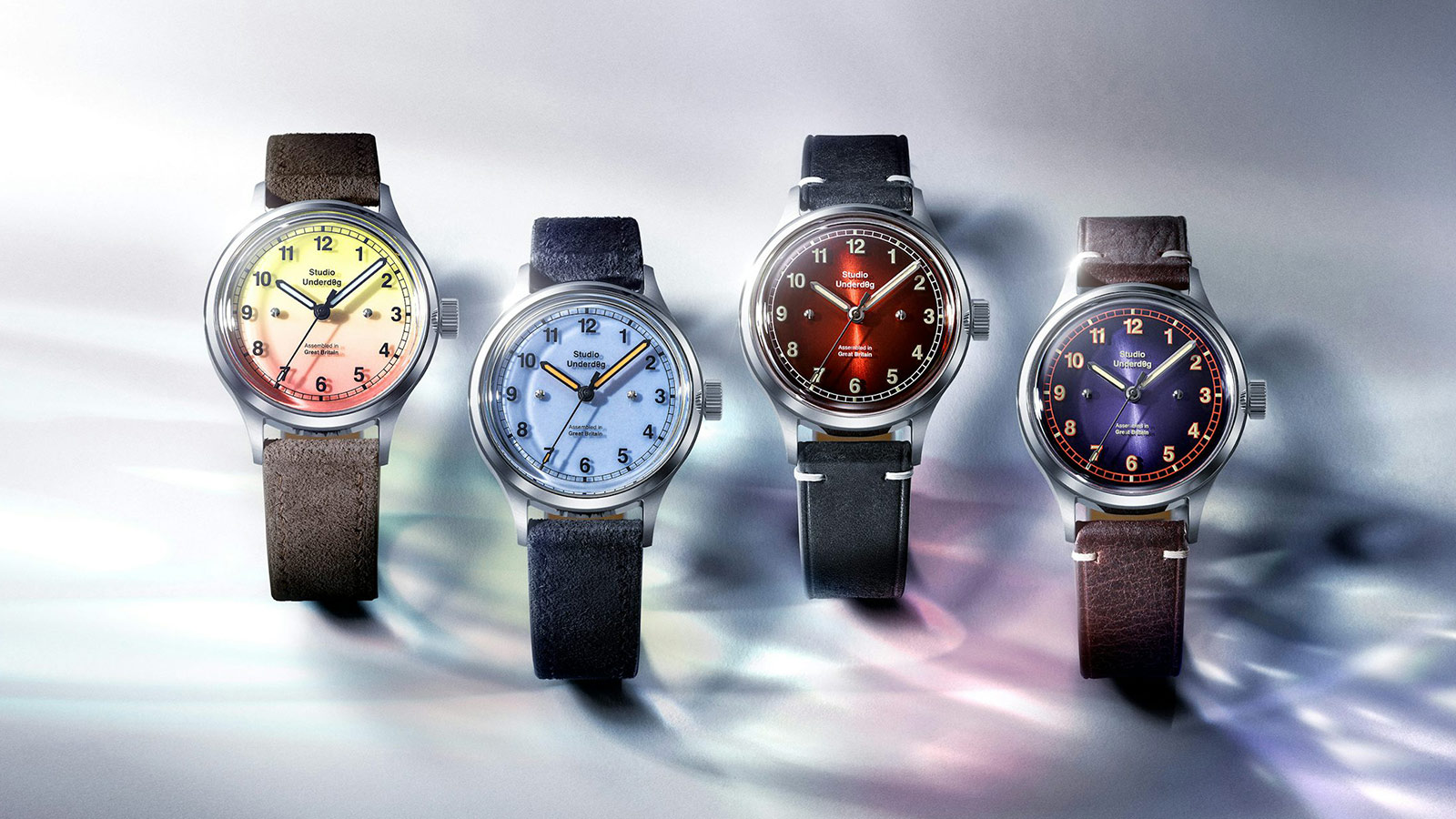 Studio Underd0g Refreshes The 02SERIES With Four Gen2 Dials