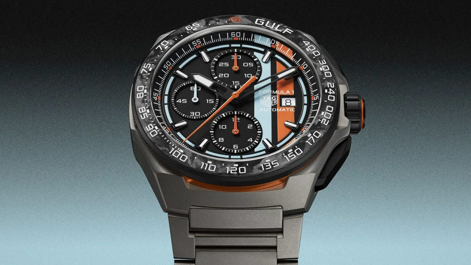 TAG Heuer Formula 1 x Gulf Returns In Titanium