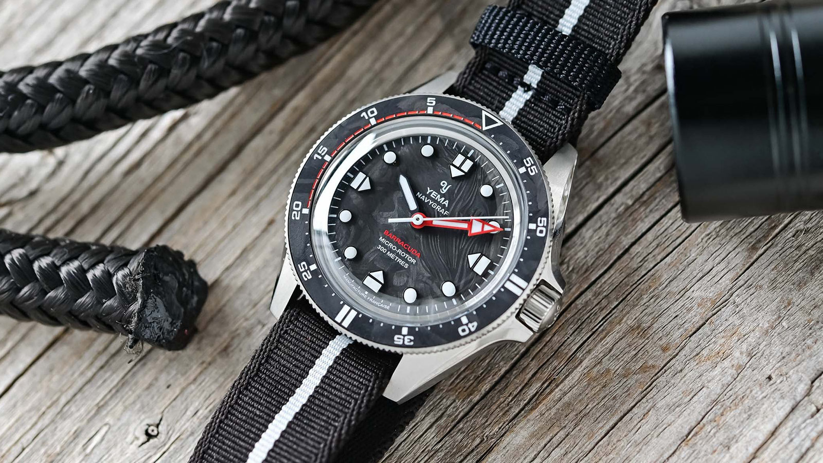Yema Navygraf Barracuda Goes Tactical in Carbon