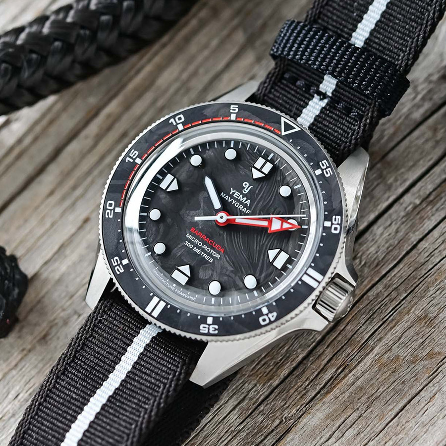 Yema Navygraf Barracuda Goes Tactical in Carbon
