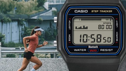Casio F-B100W Gives the F-91W a Fitness Brain