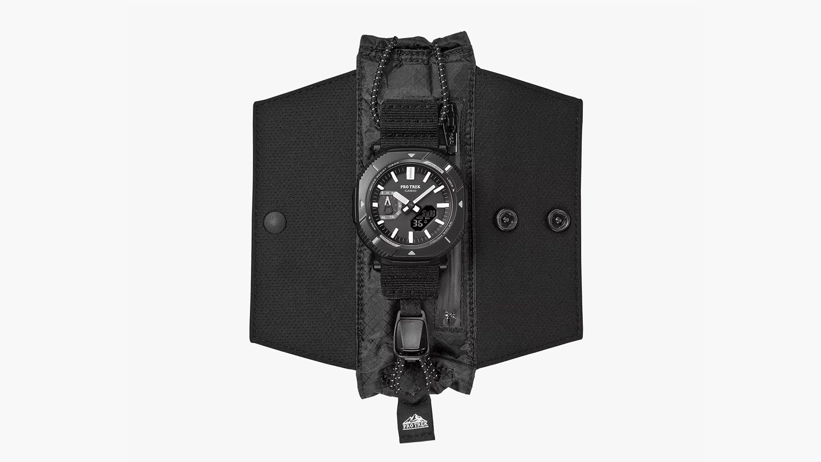 Casio Pro Trek Turns Its Strap Into Storage