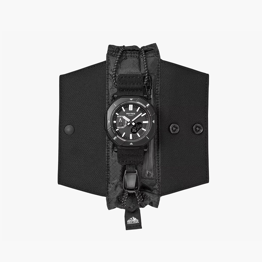 Casio Pro Trek Turns Its Strap Into Storage