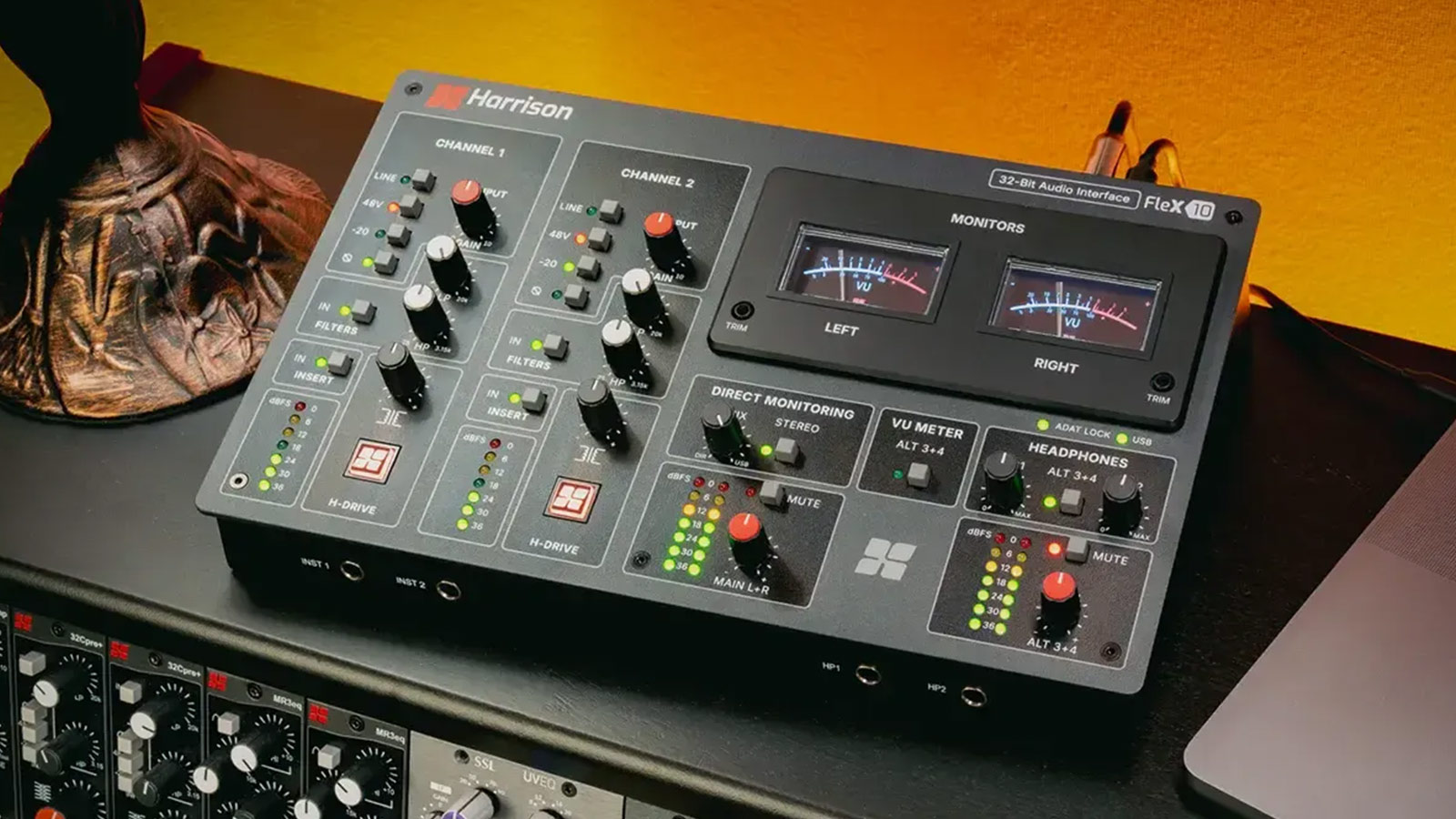 Harrison Flex-10 Brings Console Color to the Desk