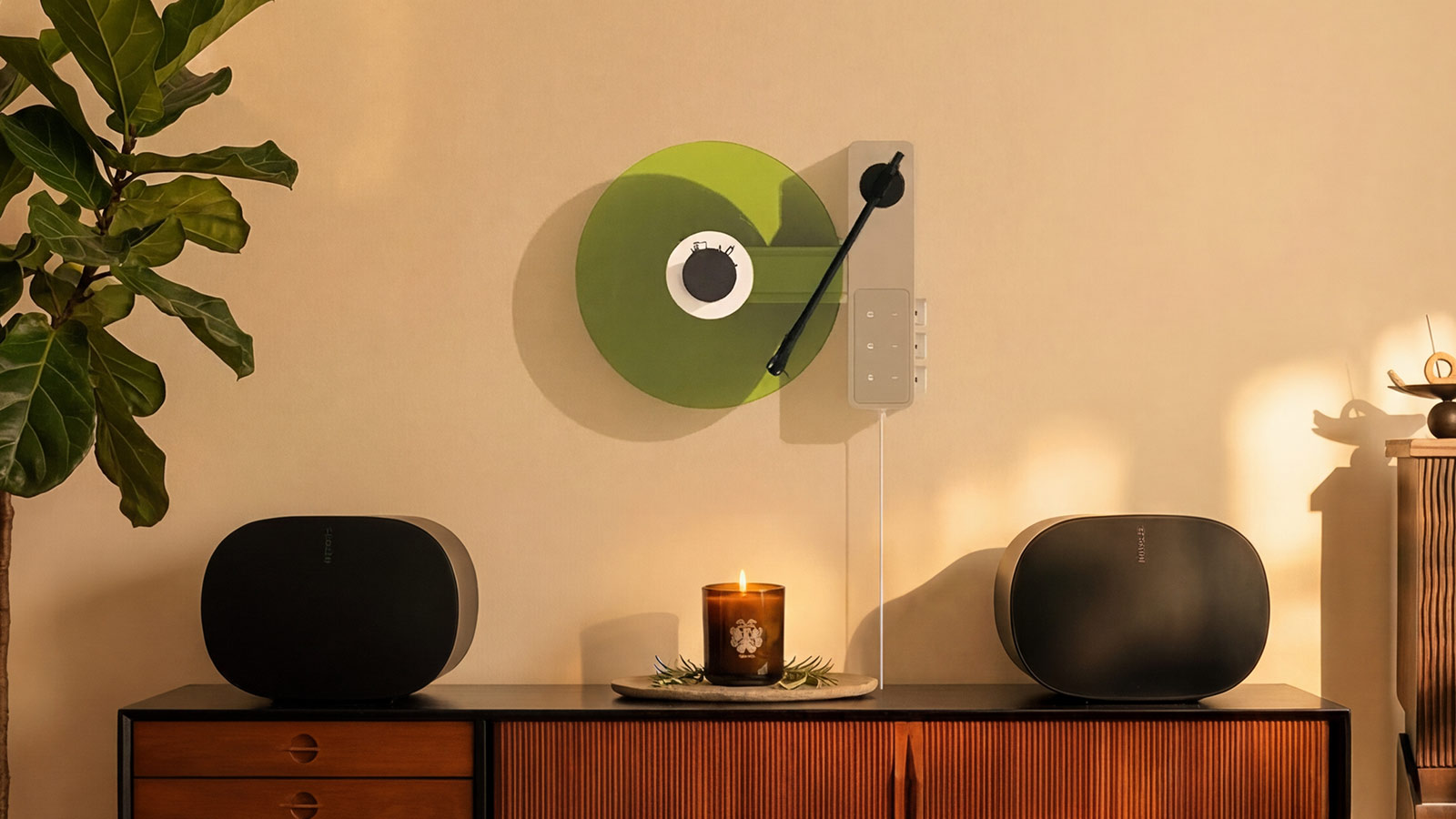 Ruka TD-1 Puts Hi-Fi Vinyl on the Wall