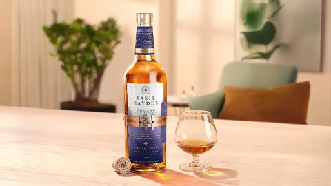 Basil Hayden Finishes Bourbon in Old Cognac Casks
