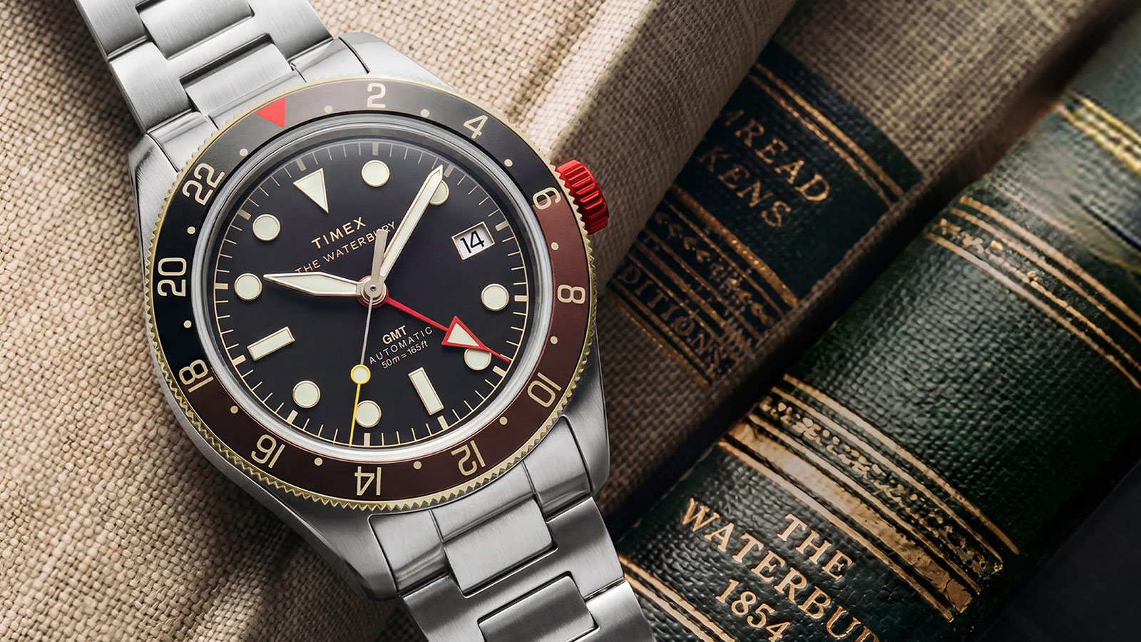 Timex Warms Up the Waterbury Automatic GMT