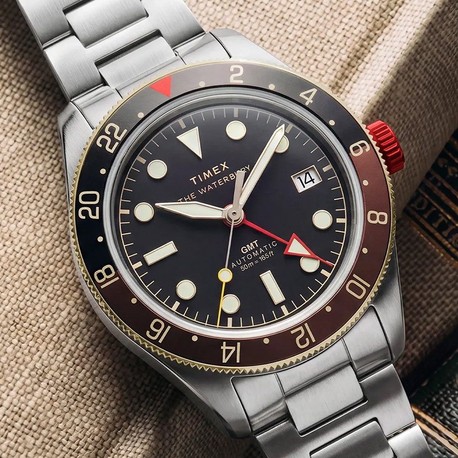 Timex Warms Up the Waterbury Automatic GMT