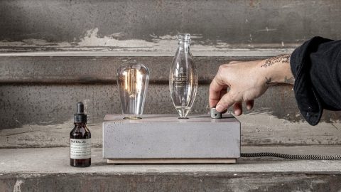 Le Labo’s Concrete Diffuser Turns Scent Into Light