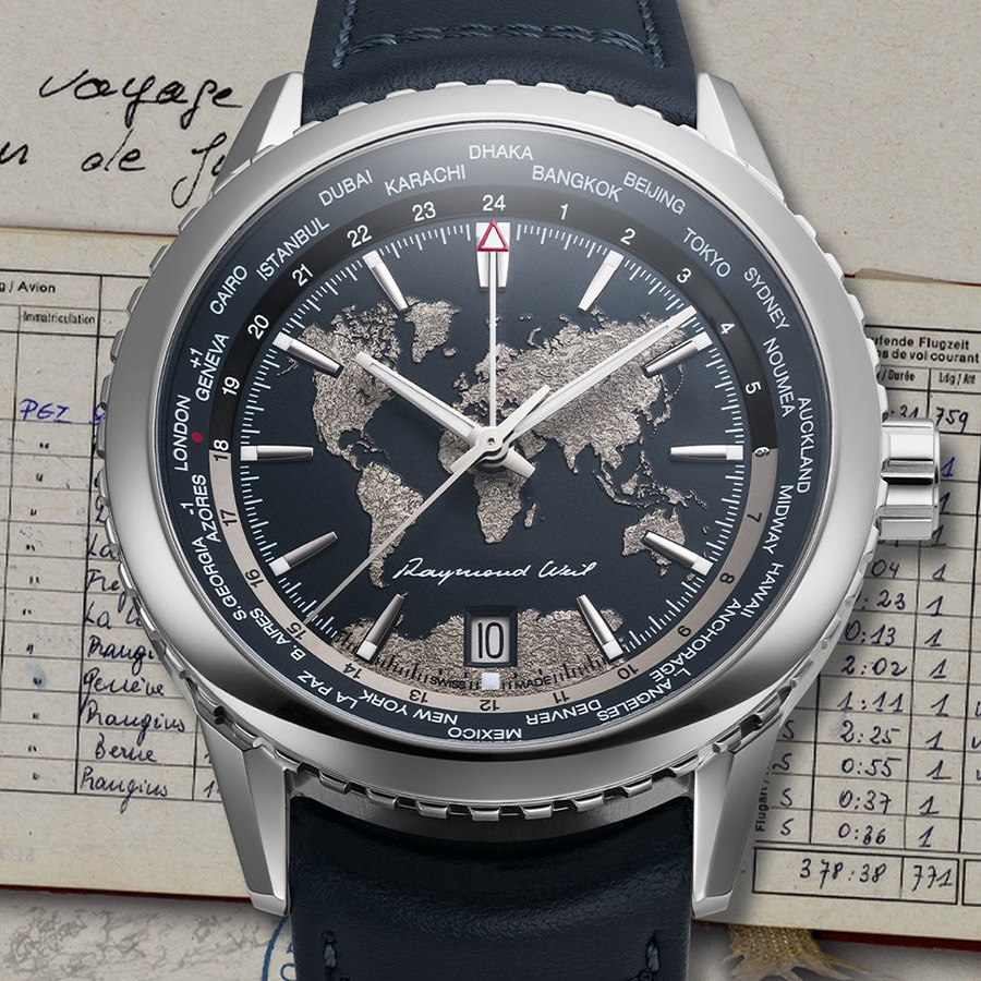Raymond Weil Puts the World on a Freelancer Dial