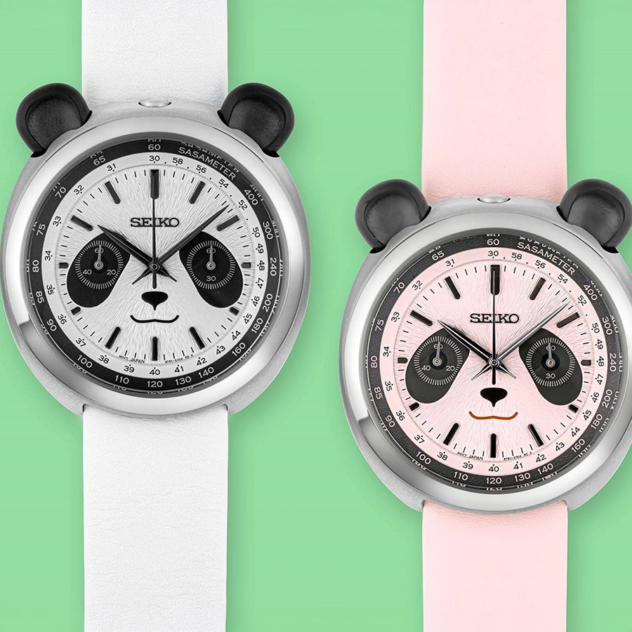 Seiko Takes the Panda Dial Literally