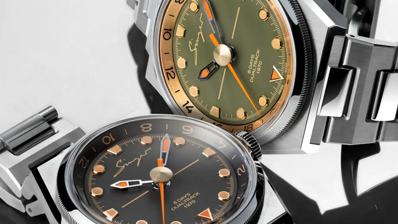 Singer 1970 DualTrack Makes Dual Time Easier to Read